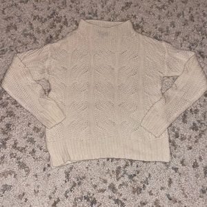 White J.Crew knit sweater